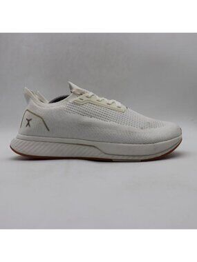 Flux Adapt Runner White Gum Men's Size 12 Running Athletic Barefoot Knit Shoes